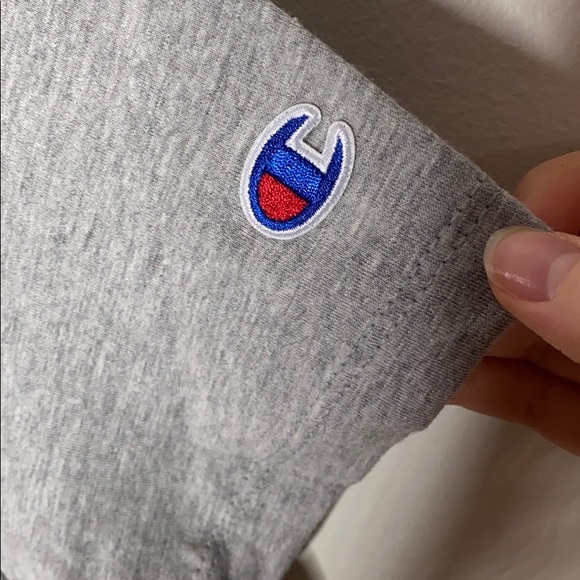 Champion retro tri color tee with logo at back XS - Picture 6 of 8